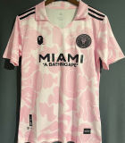 2023/24 Inter Miami x APE Pink Fans Jersey 黑色三边
