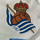 2023/24 Real Sociedad Home Kids Soccer Jersey