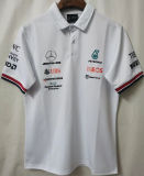 2022 Mercedes AMG Petronas F1 White Team POLO T-Shirt