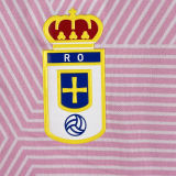 2023/24 Real Oviedo Away Pink Fans Soccer Jersey