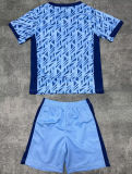 2023/24 England Away Blue Kids Soccer Jersey