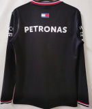2022 Mercedes AMG Petronas F1 Black Long Sleeve Team T-Shirt