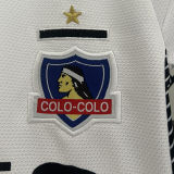2024/25 Colo-Colo Home White Kids Soccer Jersey