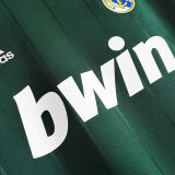 2012/13 RM Third Green Retro Long Sleeve Soccer Jersey