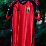 DE BRUYNE #7 Belgium 1:1 Home Red Fans Jersey 2022/23 ★★