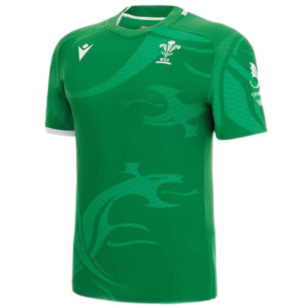2022/23 Wales Green Rugby Shirt 威尔士