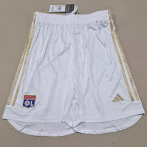 2023/24 Lyon Home White Shorts Pants
