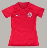 2021-2023 Canada Home Red Women Soccer Jersey