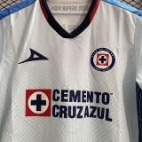 2023/24 Cruz Azul Away White Fans Soccer Jersey