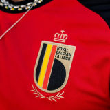 DE BRUYNE #7 Belgium 1:1 Home Red Fans Jersey 2022/23 ★★