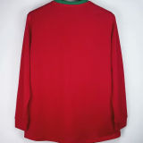 2012 Portugal Home Retro Long Sleeve Soccer Jersey