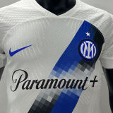 2023/24 In Milan Away White Player Version Soccer Jersey