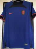 F.DE JONG #21 NL1:1 Quality Away Blue Fans Jersey 2022/23 ★★