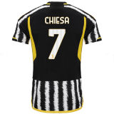 CHIESA #7 JUV 1:1 Quality Home Fans Jersey 2023/24 ★★