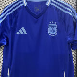 DI MARIA #11 Argentina Away Blue Fans Soccer Jersey 2024/25 ★★