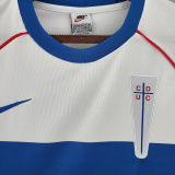 2002 CDUC Catholic White Retro Soccer Jersey