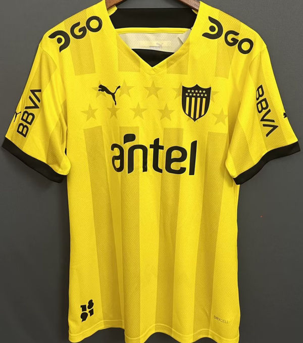 2023/24 Atletico Penarol Away Yellow Fans Soccer Jersey