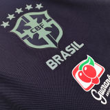2023 Brazil Royal Blue Polo Short Jersey