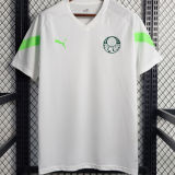 2023 Palmeiras White Training Jersey 圆领