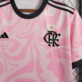 2023 Flamengo Pink Fans Soccer Jersey