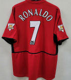 2002/04 M Utd Home Retro Soccer Jersey