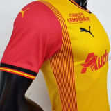 2023/24 Lens Home Yellow Player Version Soccer Jersey