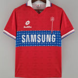 1996 CDUC Catholic Away Red Retro Soccer Jersey