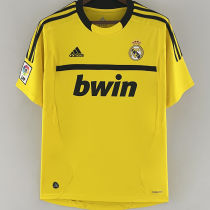2011/12 RM Goalkeeper Yellow Retro Soccer Jersey