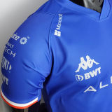 2022 Alpine F1 ALONSO 14 Blue Team T-Shirt