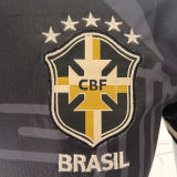 2022 Brazil Black Fans Soccer Jersey