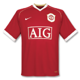 RONALDO #7 M Utd Home Retro Jersey 2006/07 (Have Patch 带双臂章 FA Premier League Font 英超字体 ) ★★