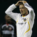 2007 LA Galax FC Home White Retro Soccer Jersey