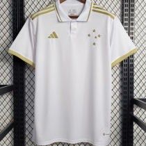 2023 Cruzeiro White Memorial Fans Soccer Jersey