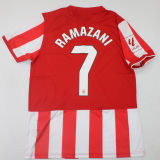 2023/24 Almeria Home Fans Soccer Jersey 有胸前广告