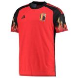 DE BRUYNE #7 Belgium 1:1 Home Red Fans Jersey 2022/23 ★★