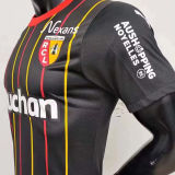 2023/24 Lens Away Black Player Version Soccer Jersey