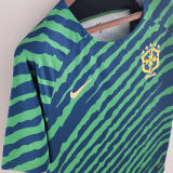 2022 Brazil Green Fans Training Jersey