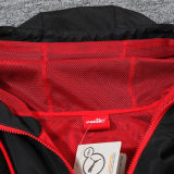 2023/24 AC Red Black Windbreaker
