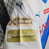 2023/24 Al Hilal SFC Away White Fans Soccer Jersey 利雅得新月