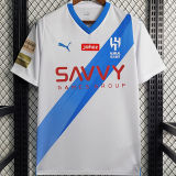 2023/24 Al Hilal SFC Away White Fans Soccer Jersey 利雅得新月