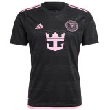MESSI #10 Inter Miami 1:1 Quality Away Black Fans Jersey 2023/24 胸前新广告 ★★