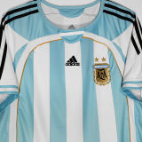 2006 Argentina Home Retro Soccer Jersey
