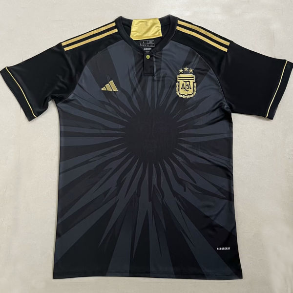 2024 Argentina Black Special Edition Fans Jersey