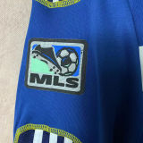 2011/12 LA Galax FC Blue Retro Soccer Jersey