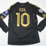 2011/12 RM Away Black Retro Kids Soccer Jersey
