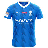 2023/24 Al Hilal SFC Home Blue Fans Soccer Jersey 利雅得新月