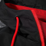 2023/24 AC Red Black Windbreaker