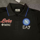 2023 Napoli Black POLO Jersey