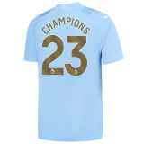 2023/24 Man City Home Long Sleeve Fans Jersey