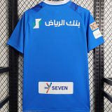 2023/24 Al Hilal SFC Home Blue Fans Soccer Jersey 利雅得新月